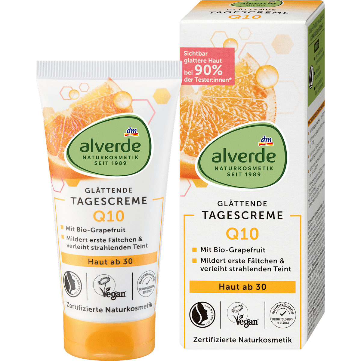 alverde NATURKOSMETIK Crème visage Q10 dès 30 ans 50 ml — منتج ألماني أصلي في المغرب
