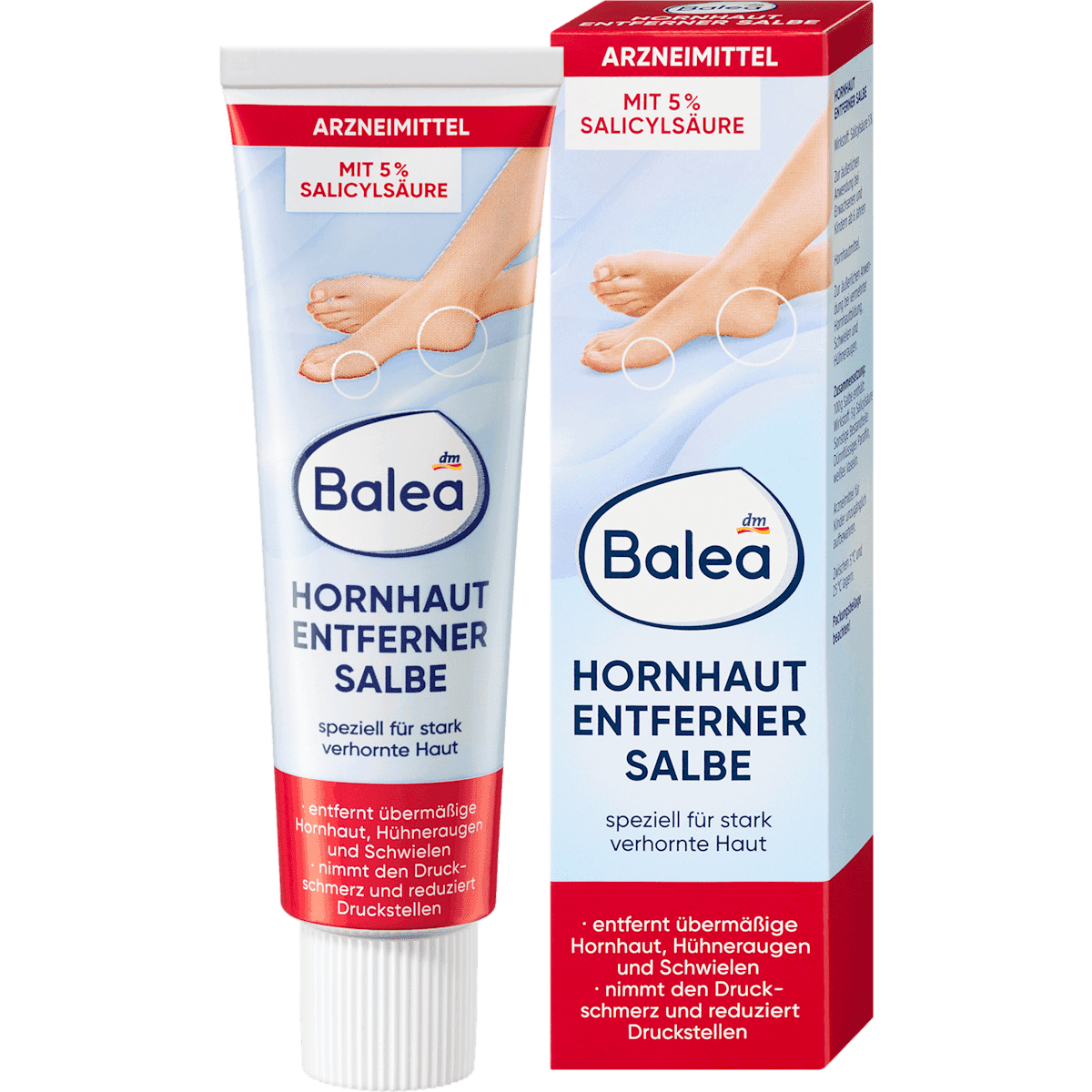 Balea crème pieds anti-callosités 50 g — produit allemand authentique au Maroc