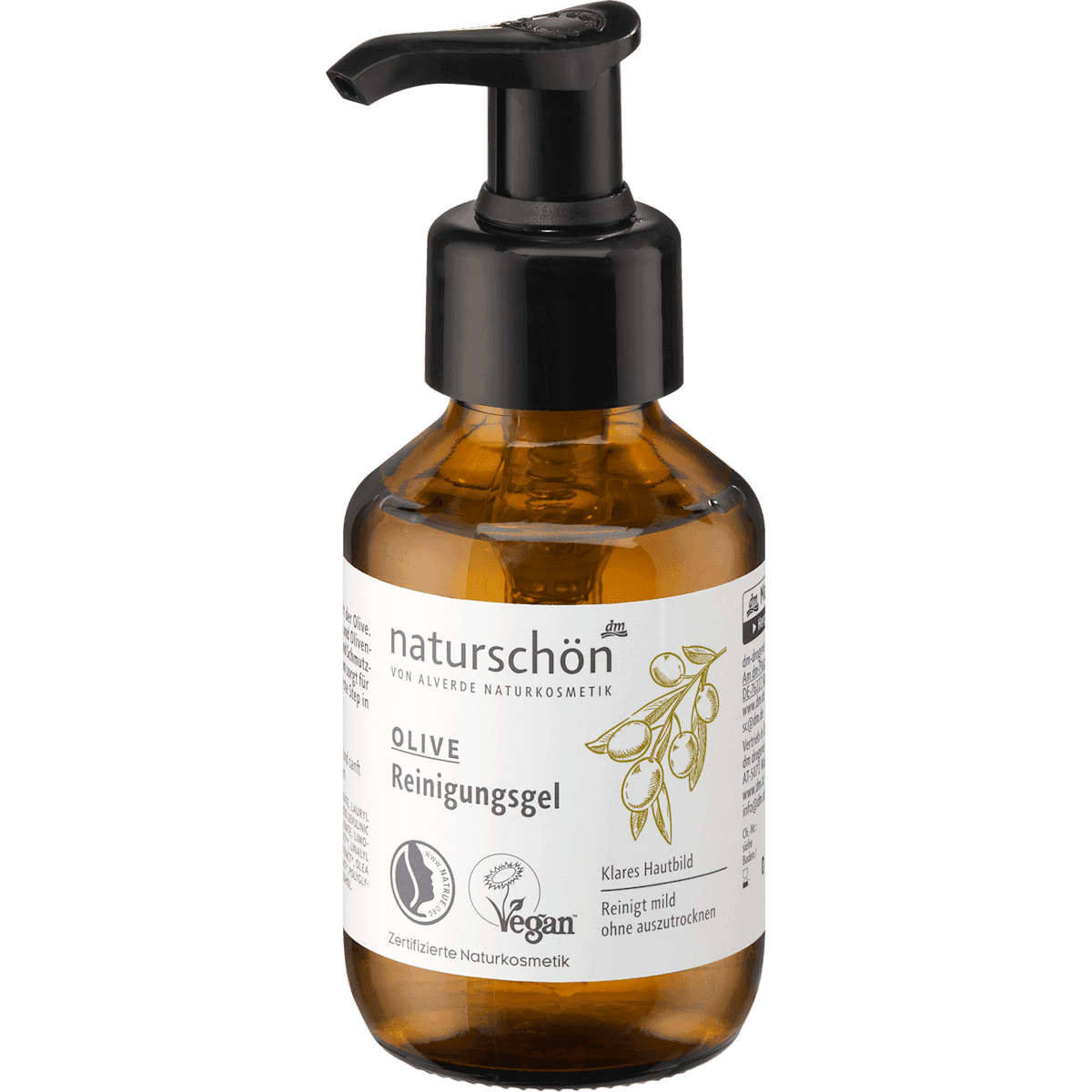 alverde Naturschön Gel Nettoyant Olive, 100 ml — produit allemand authentique au Maroc