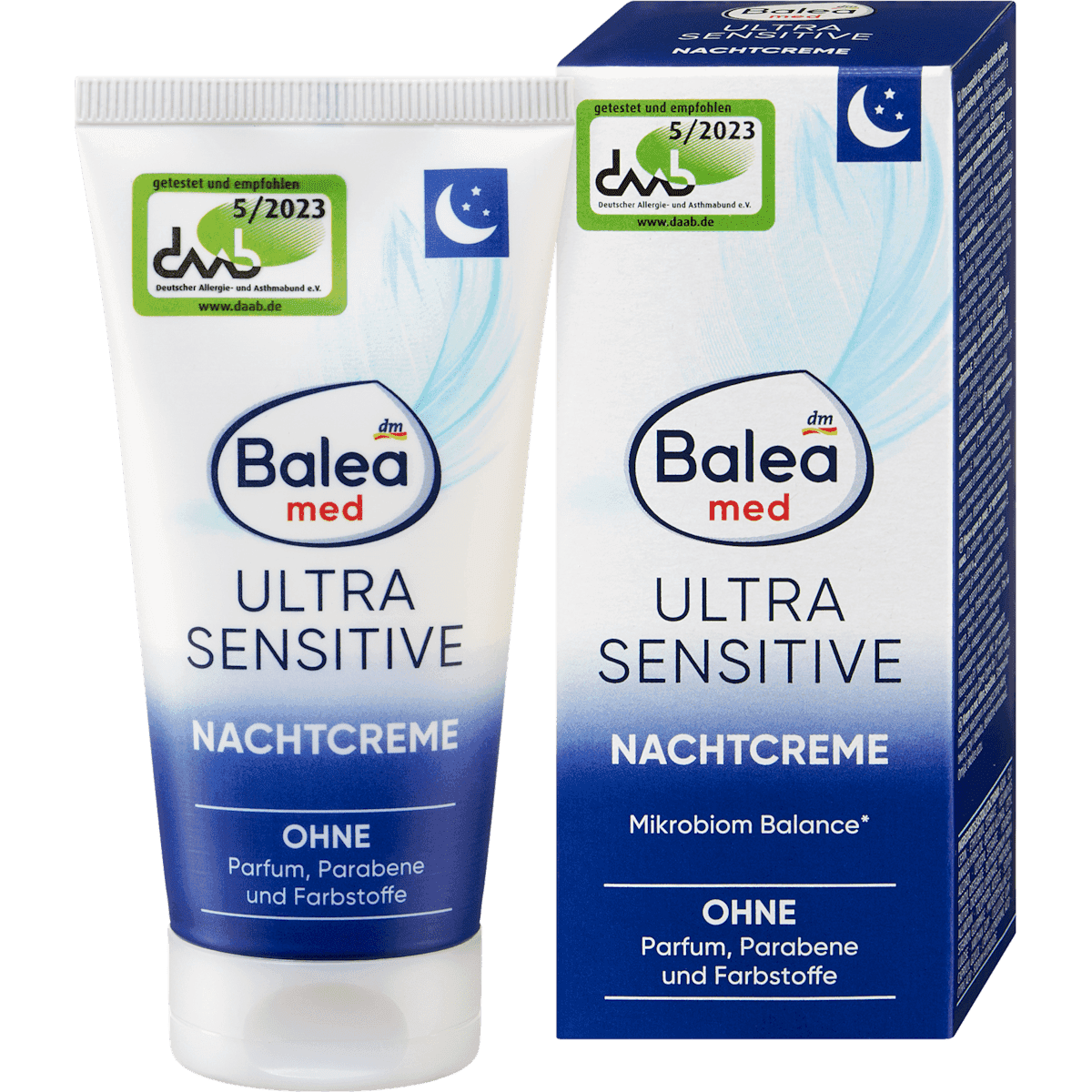Balea med Crème de nuit ultra sensible 50 ml — منتج ألماني أصلي في المغرب