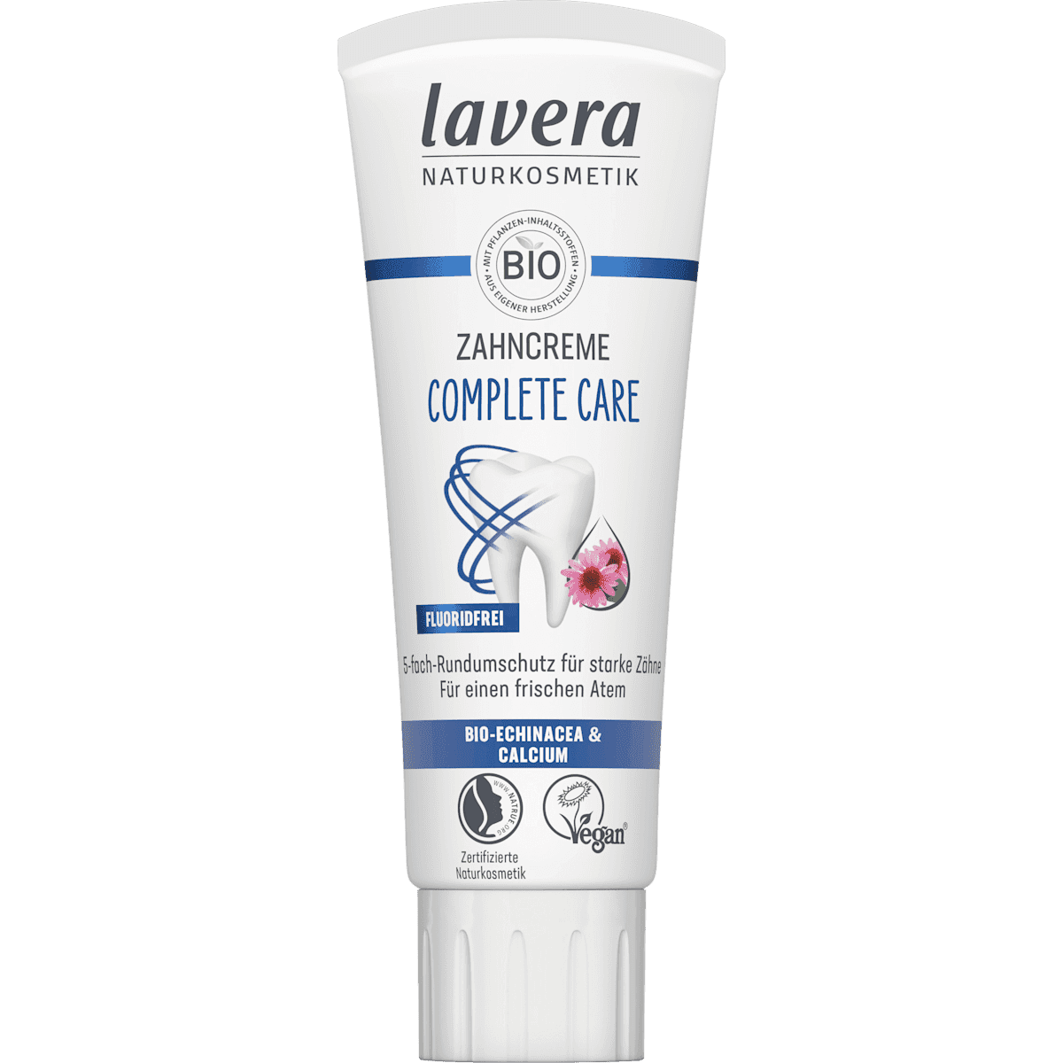 lavera NATURKOSMETIK Dentifrice Complete Care sans fluor, 75 ml — منتج ألماني أصلي في المغرب