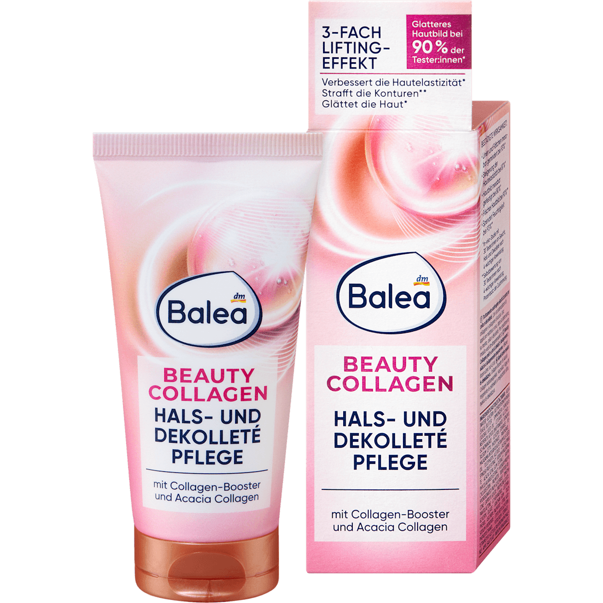 Balea crème soin cou et décolleté Beauty Collagen 50 ml — produit allemand authentique au Maroc