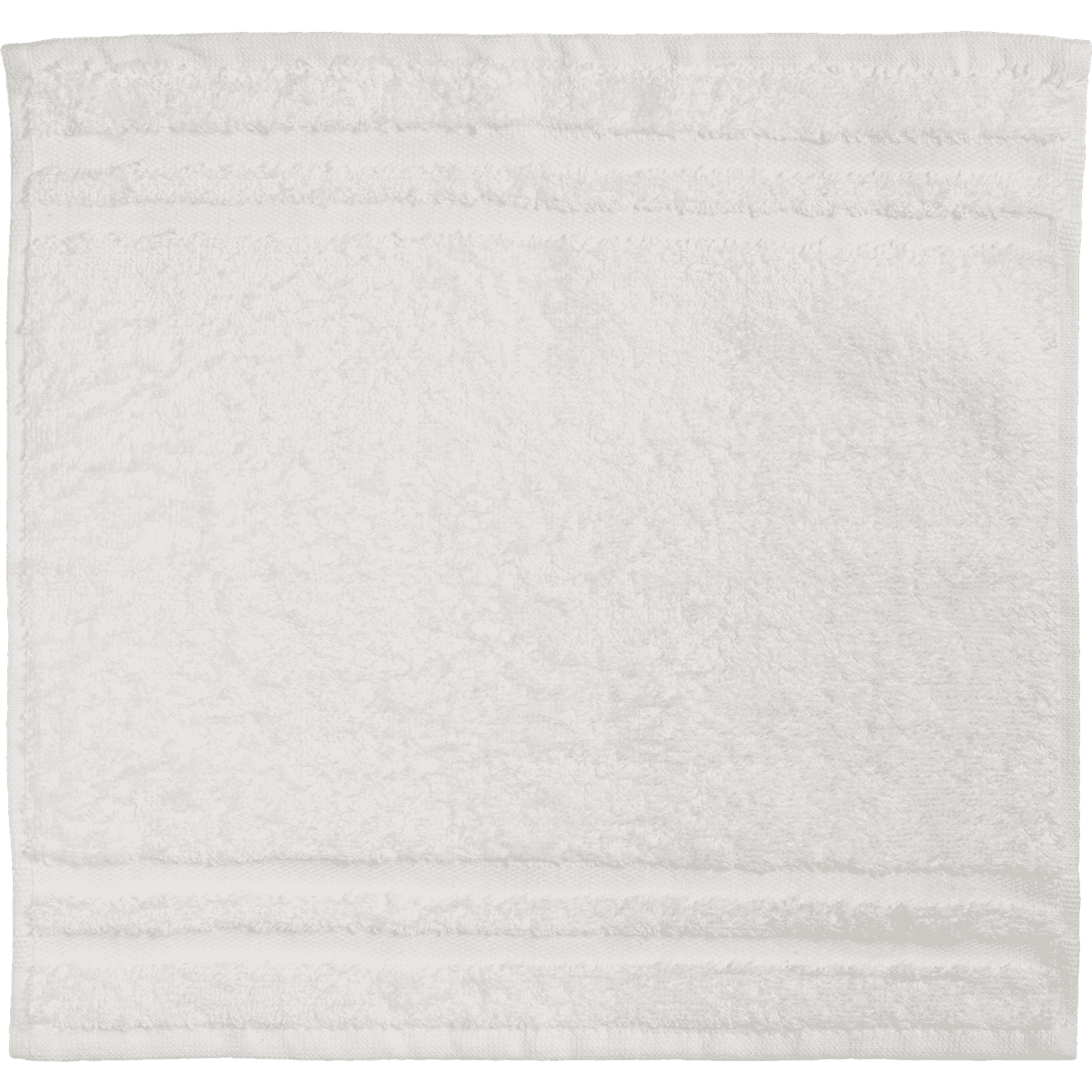 ebelin serviette en éponge blanche (30x30 cm) certifiée GOTS 1 pièce — produit allemand authentique au Maroc