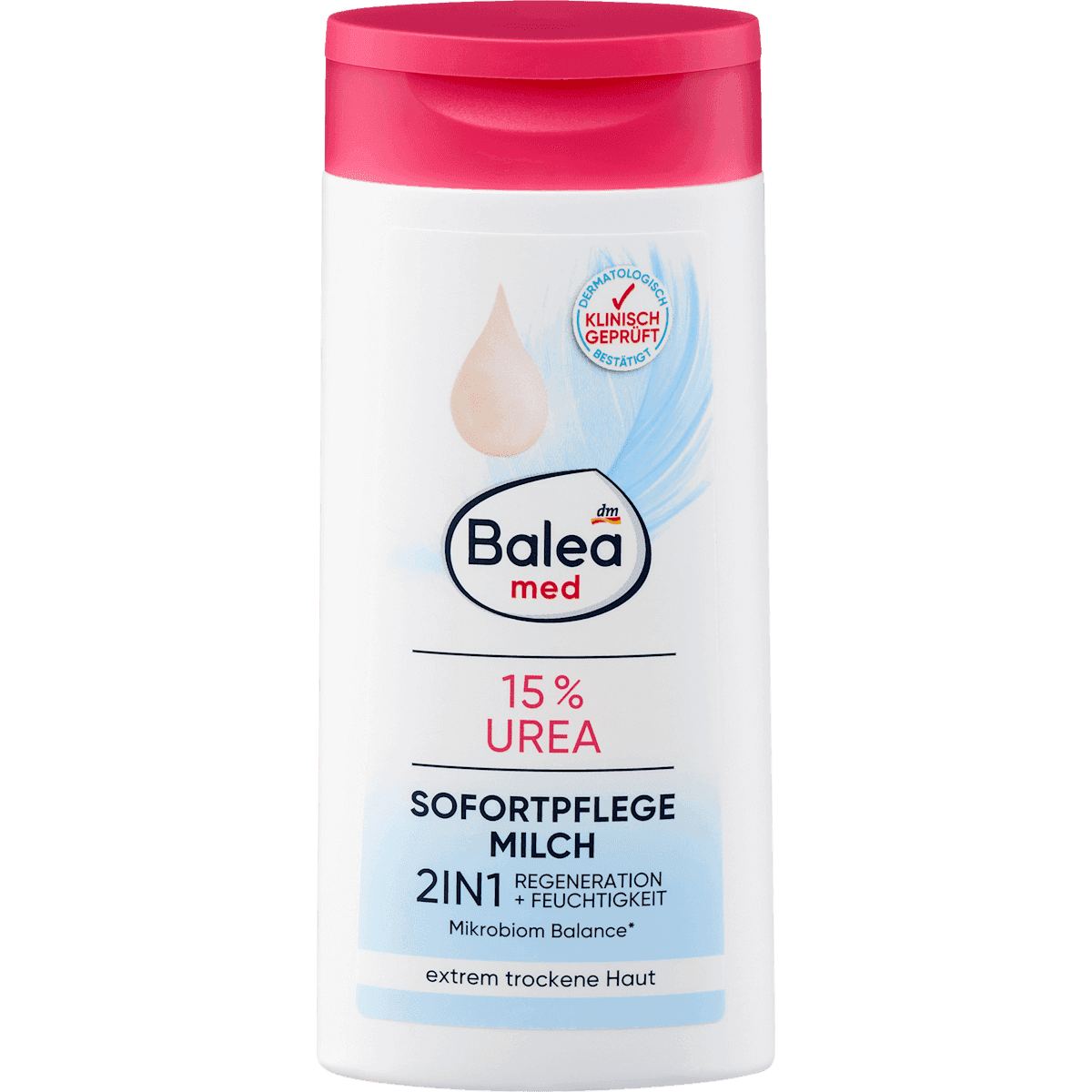 Balea med Lait de soin immédiat 15% urée 2en1 250 ml — produit allemand authentique au Maroc
