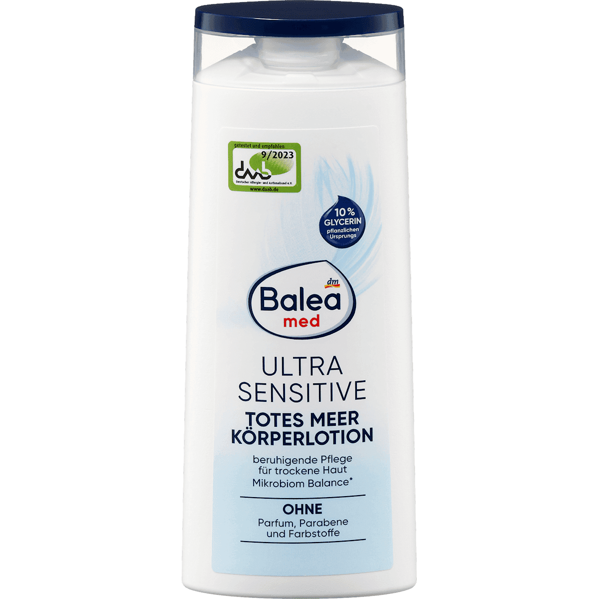 Balea med body lotion Ultra Sensitive Sea Morte 300 ml — authentic German product in Morocco