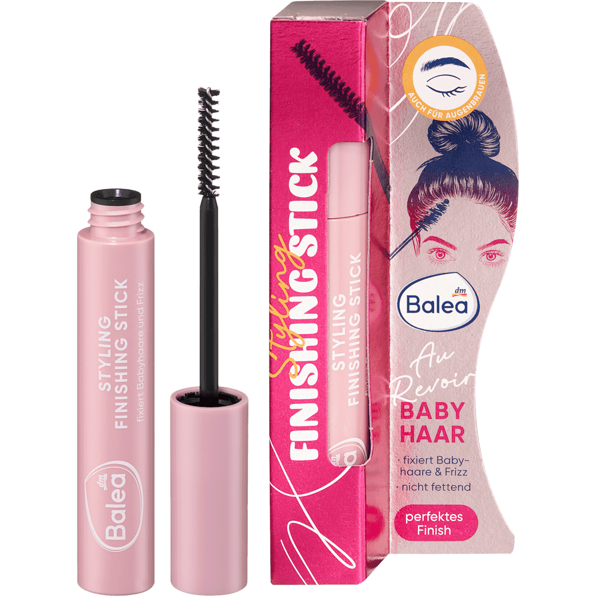 Balea Brosse de fixation Styling Finishing Stick, 10 ml — produit allemand authentique au Maroc