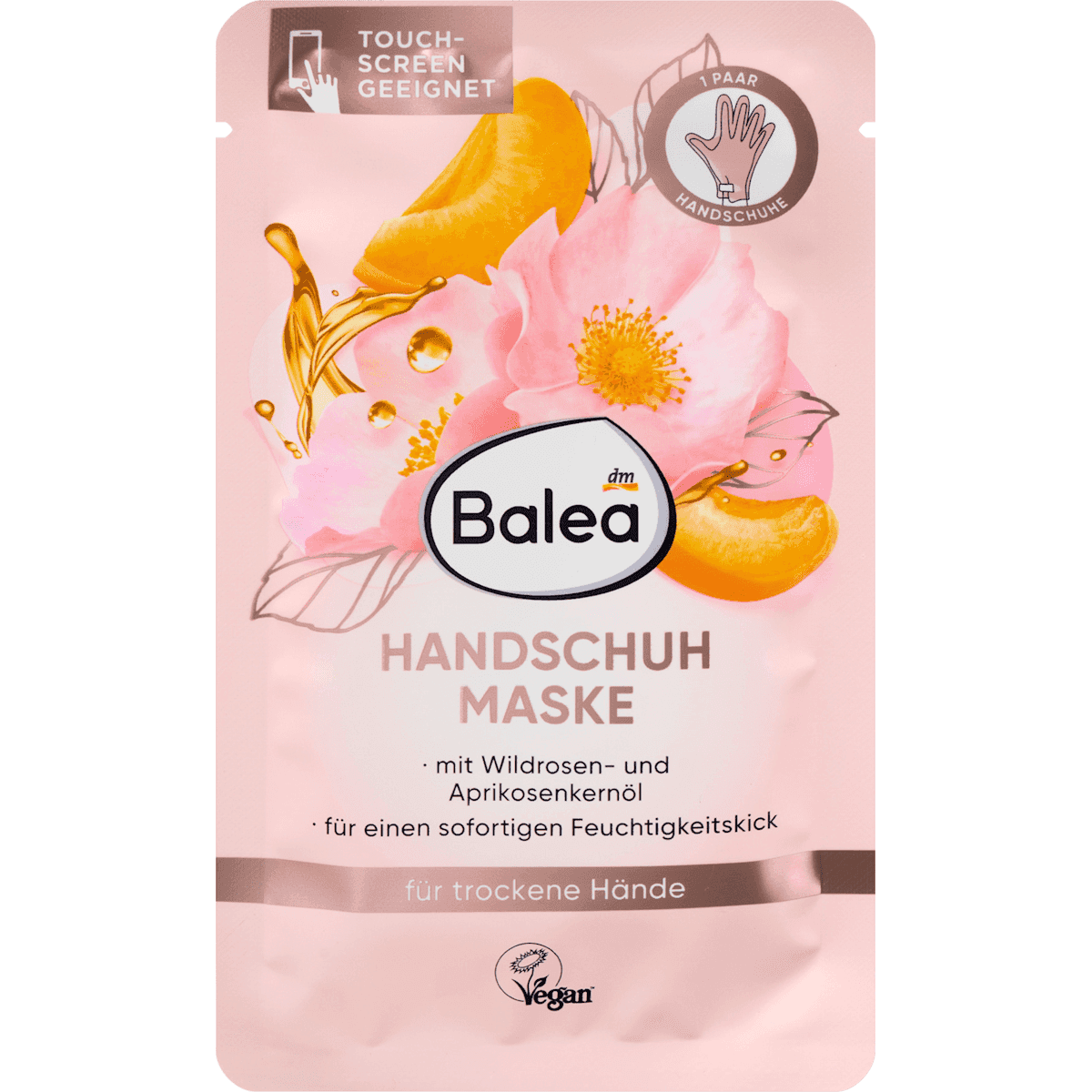 Balea Masque mains gants 1 paire 2 pièces — produit allemand authentique au Maroc