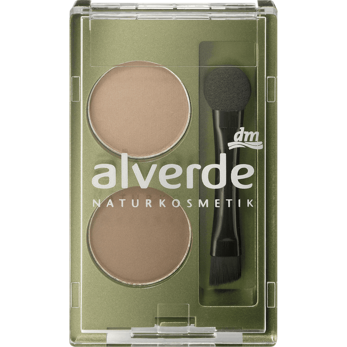 alverde NATURKOSMETIK Poudre à sourcils Duo 02 Medium 1 pc — منتج ألماني أصلي في المغرب