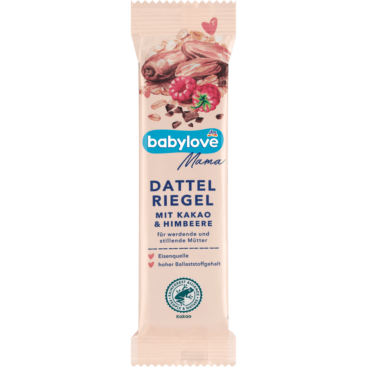 babylove Mama Barre de dattes cacao & framboise 40 g — منتج ألماني أصلي في المغرب