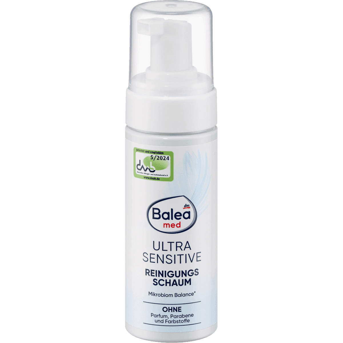 Balea med Mousse nettoyante Ultra Sensitive 150 ml — produit allemand authentique au Maroc