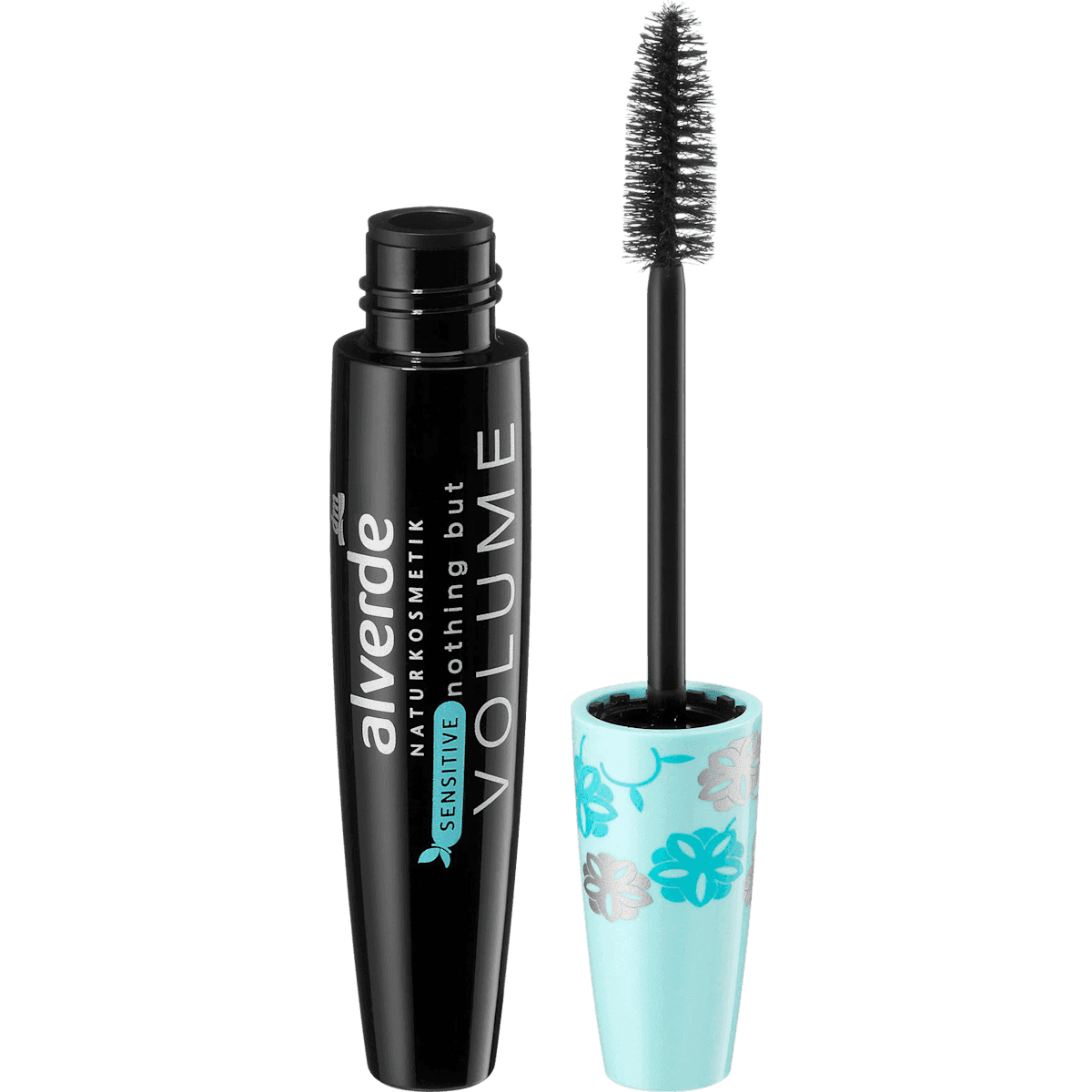 alverde NATURKOSMETIK Mascara Sensitive Nothing But Volume black 12 ml — authentic German product in Morocco