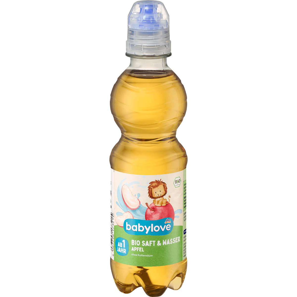 babylove Jus & eau pomme dès 1 an, 330 ml jetable — produit allemand authentique au Maroc