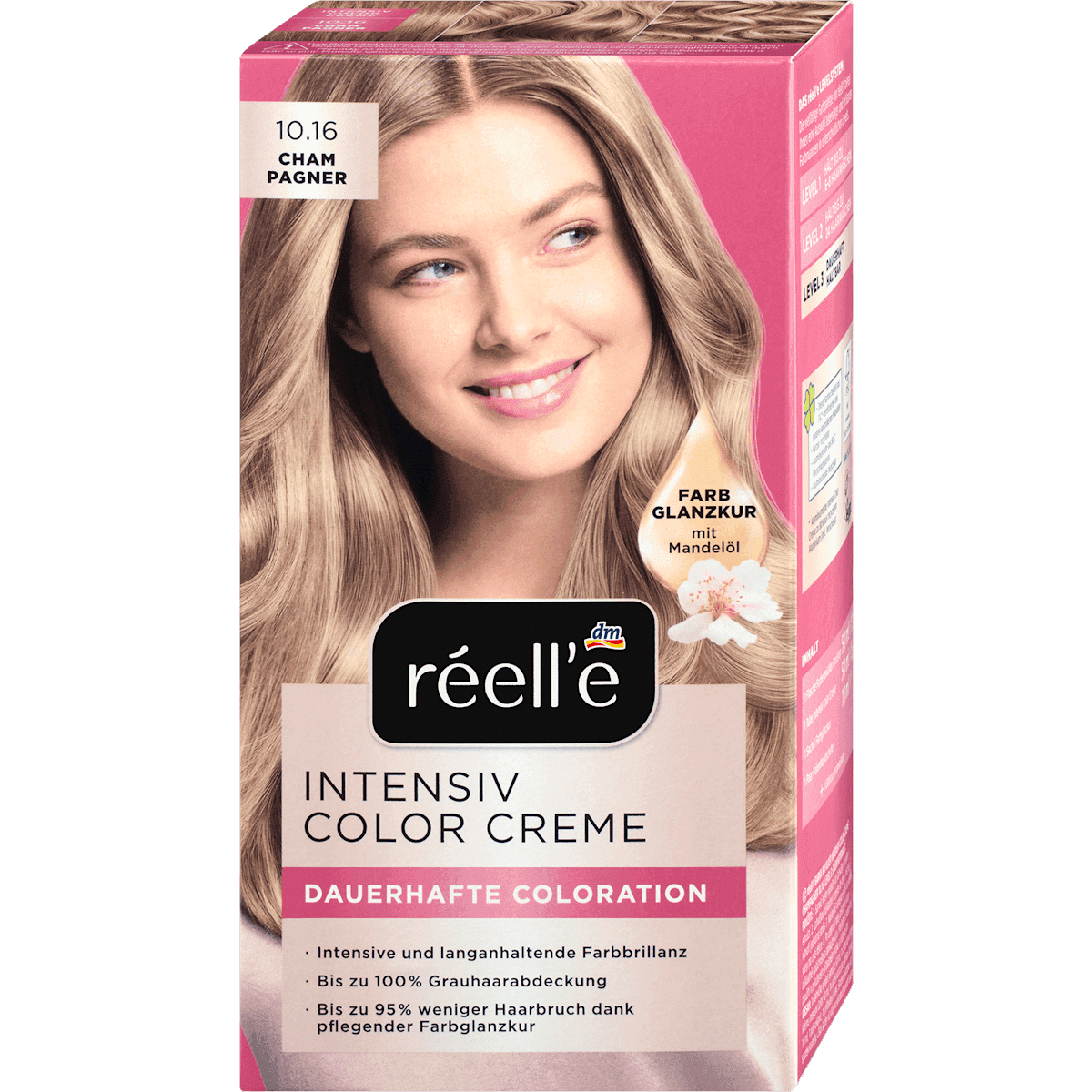 réell‘e Coloration permanente 10.16 Champagne, 1 pièce — منتج ألماني أصلي في المغرب