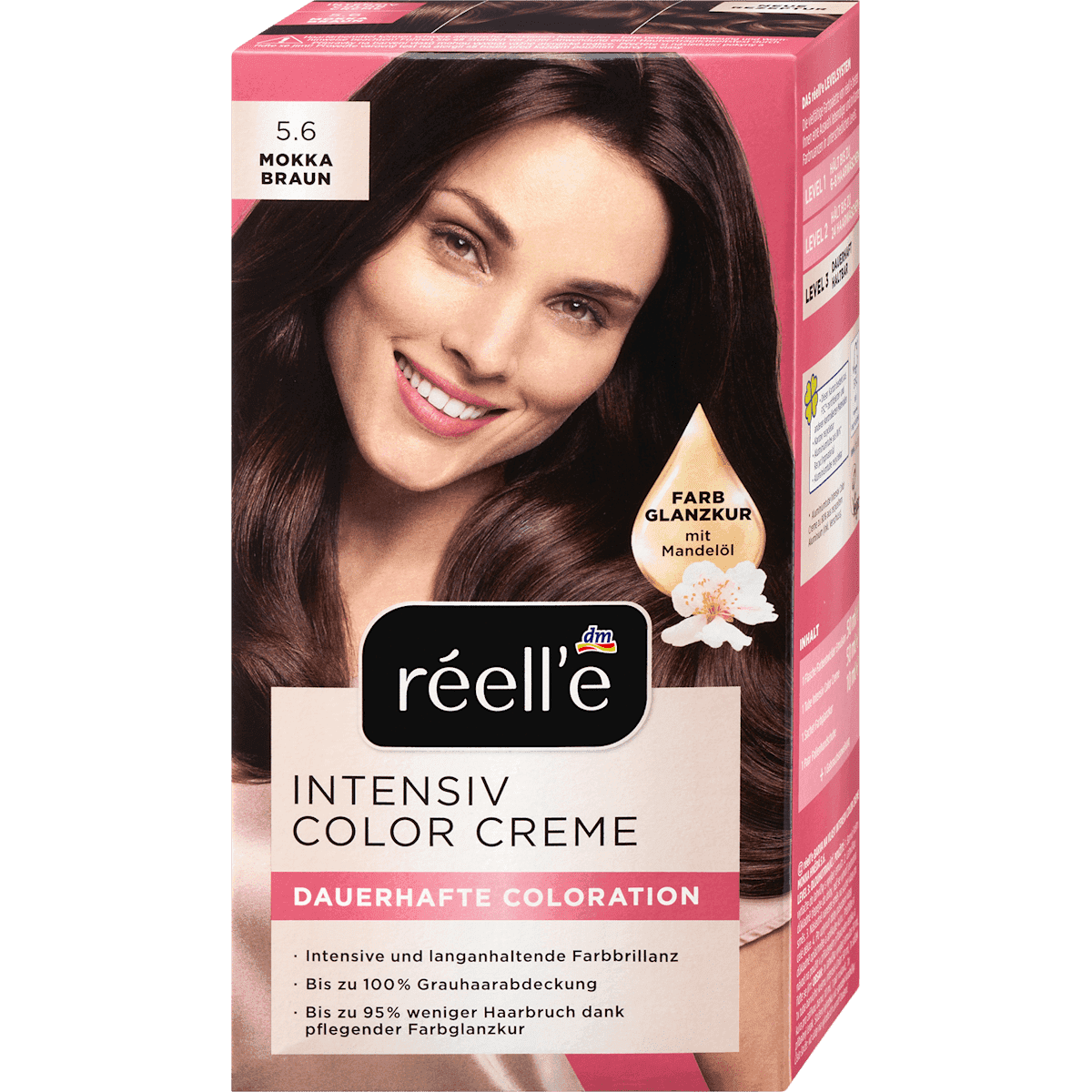 réell‘e Coloration permanente 5.6 Brun moka, 1 pièce — منتج ألماني أصلي في المغرب