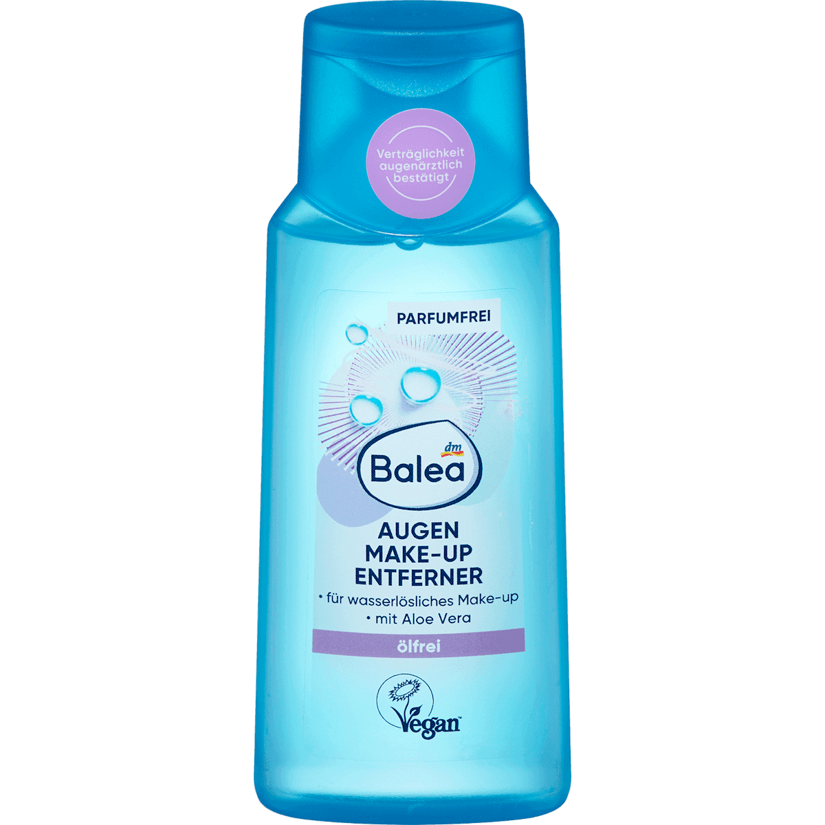 Balea Démaquillant yeux sans huile, 100 ml — produit allemand authentique au Maroc