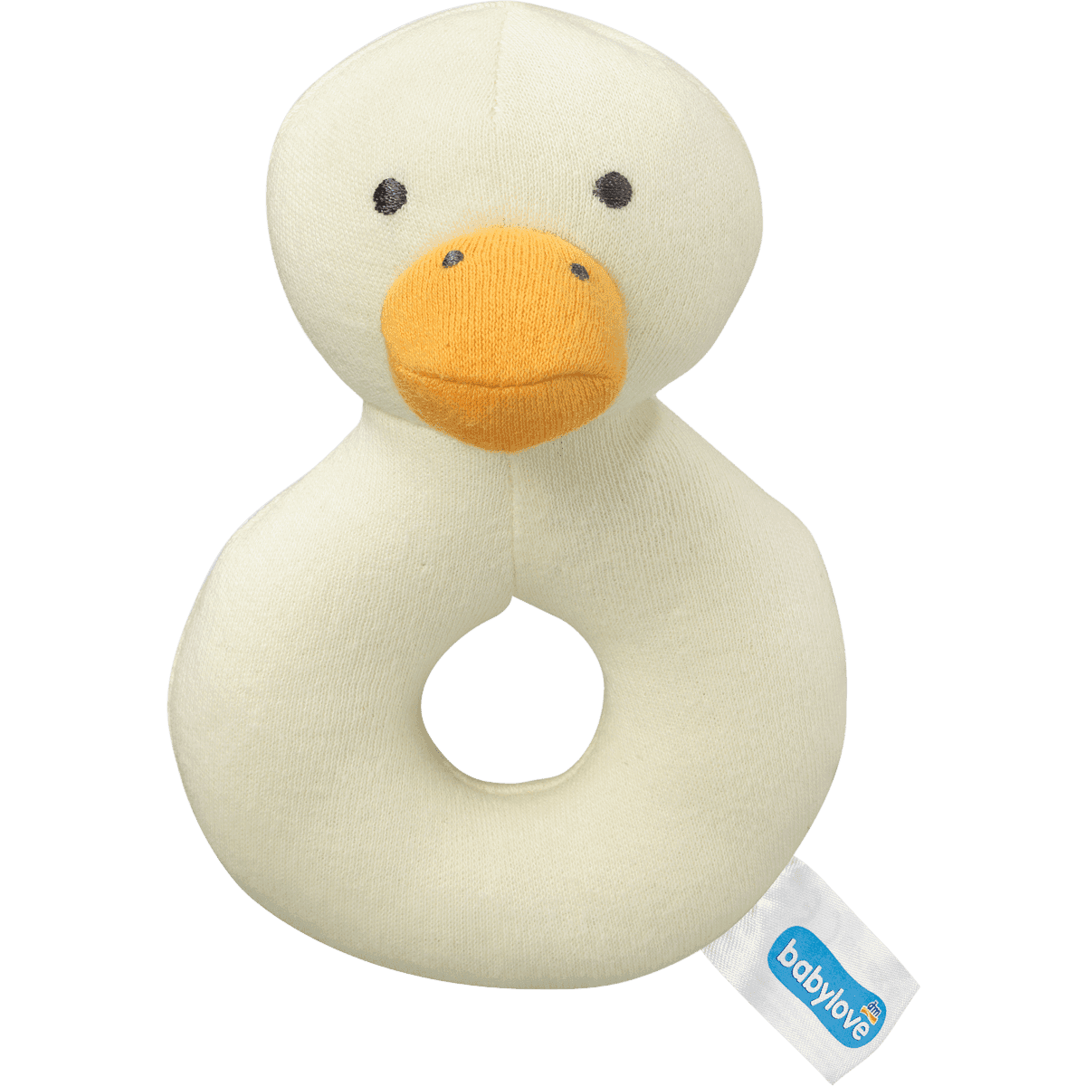 babylove Hochet à main en tissu canard 1 pièce — produit allemand authentique au Maroc