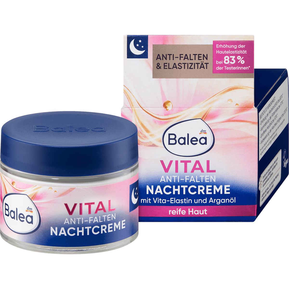 Balea Crème de nuit anti-rides Vital 50 ml — منتج ألماني أصلي في المغرب