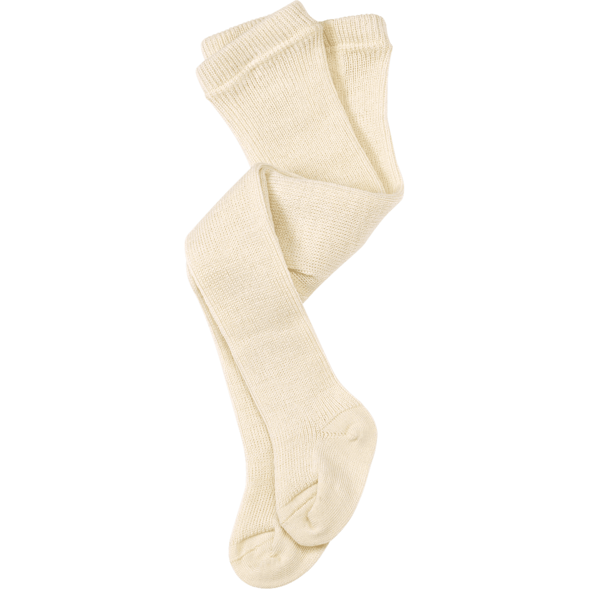 ALANA Collant bébé en laine vierge bio, blanc, taille 50/56 — produit allemand authentique au Maroc