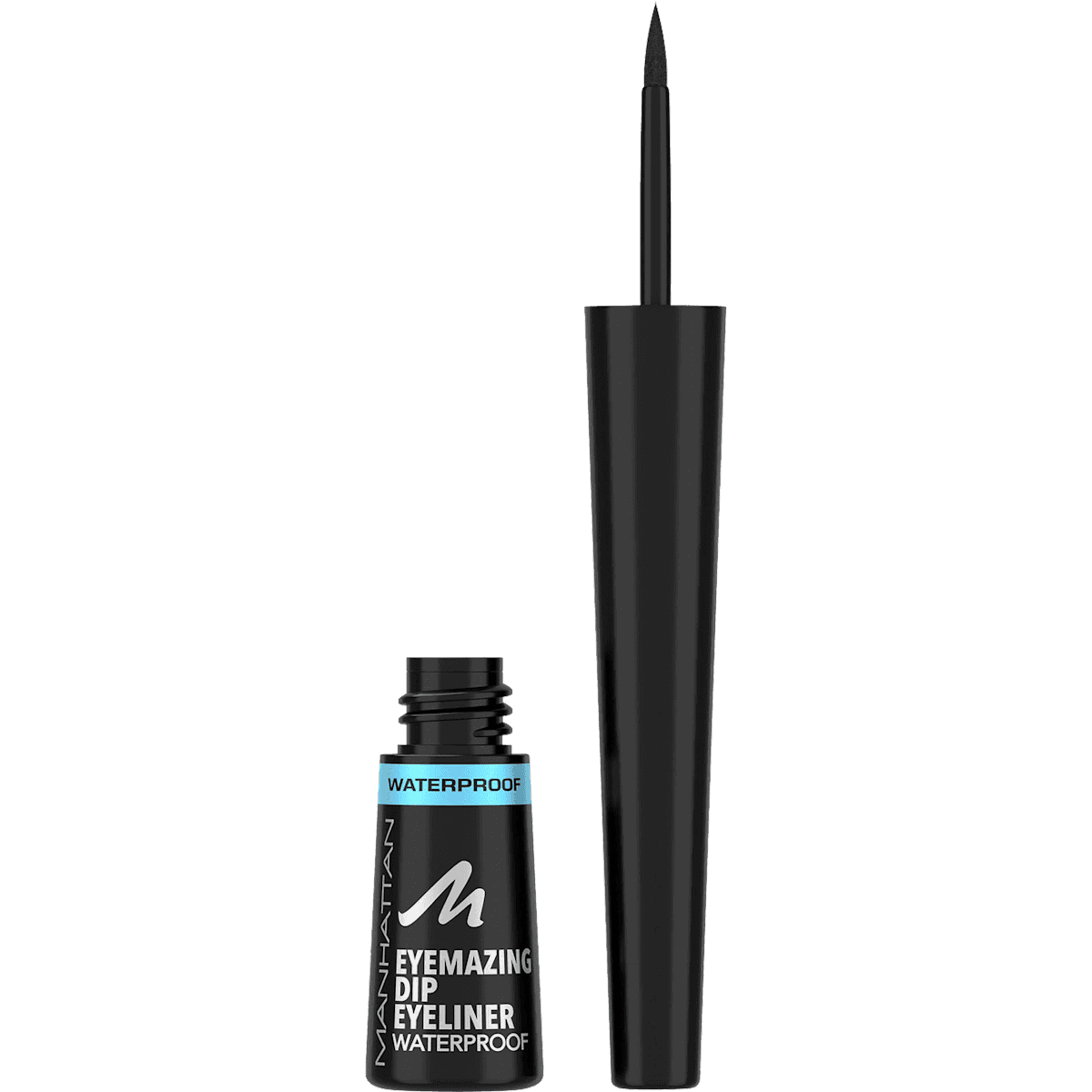 MANHATTAN Cosmetics Eyeliner Eyemazing Dip Waterproof 001 Black, 7 g — منتج ألماني أصلي في المغرب