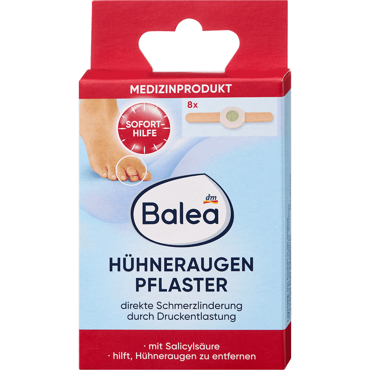 Balea Pansements cors 8 pièces — produit allemand authentique au Maroc