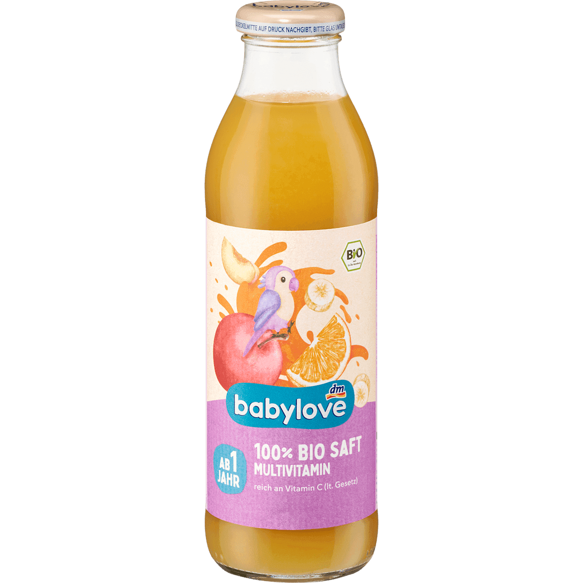 babylove jus multivitamines dès 1 an 500 ml — produit allemand authentique au Maroc