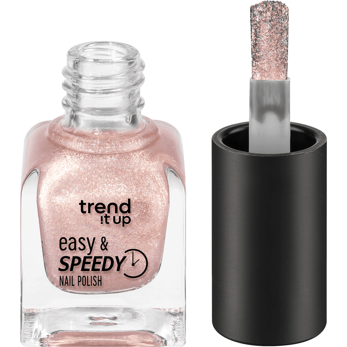 trend !t up Vernis à ongles Easy & Speedy 250 Pearl-Light Pink 6 ml — produit allemand authentique au Maroc