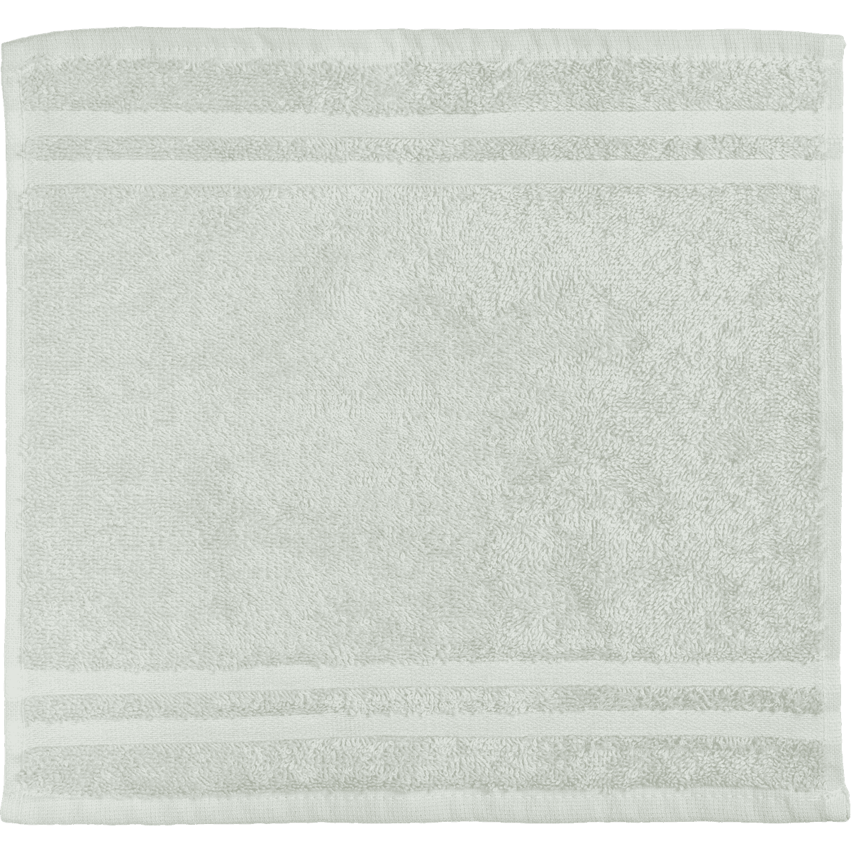 ebelin Serviette éponge verte (30x30 cm) certifiée GOTS, 1 pièce — produit allemand authentique au Maroc