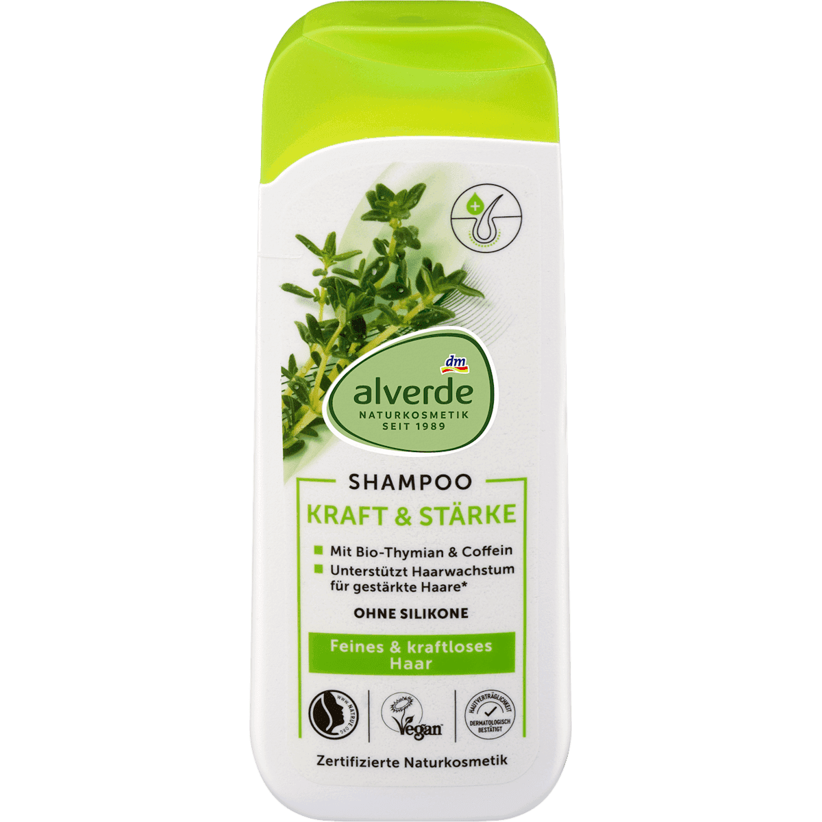 alverde NATURKOSMETIK shampooing force & vigueur 200 ml — منتج ألماني أصلي في المغرب