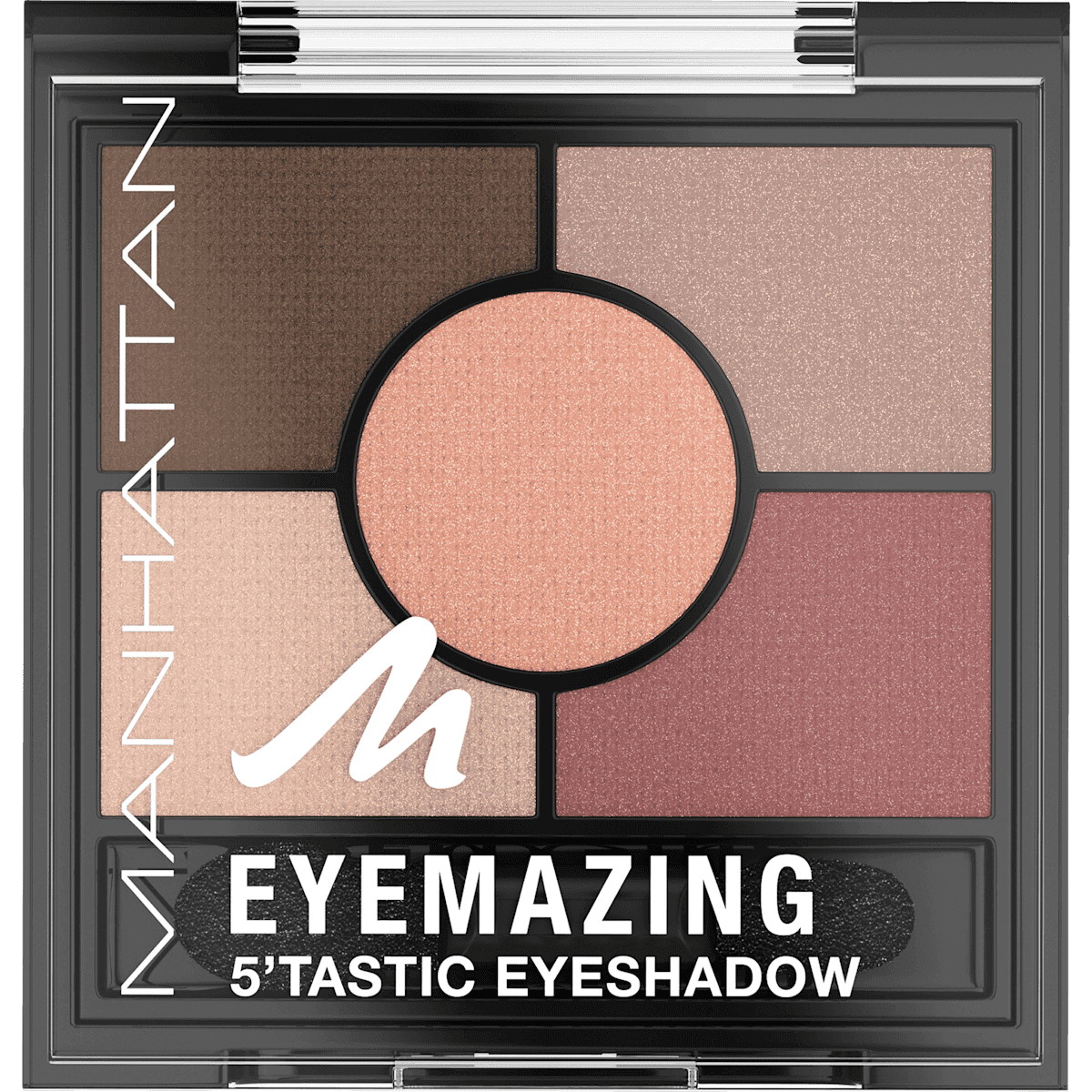 MANHATTAN Cosmetics Fard à paupières Palette Eyemazing 5'Tastic 003 rose Quartz, 3,8 g — produit allemand authentique au Maroc