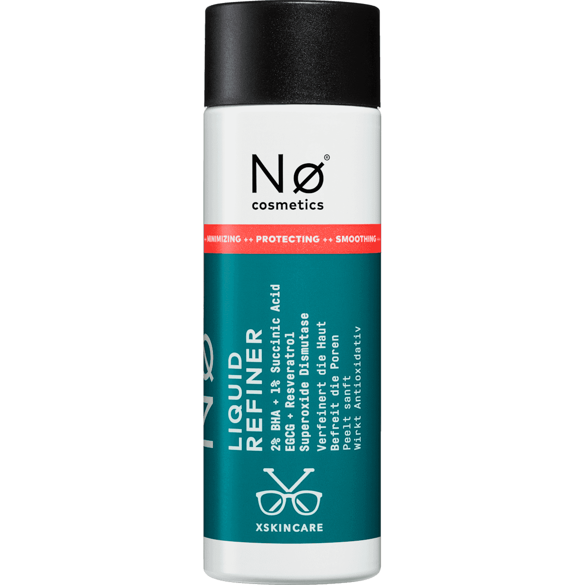 NØ cosmetics Gommage Toner Liquid Refiner, 100 ml — produit allemand authentique au Maroc