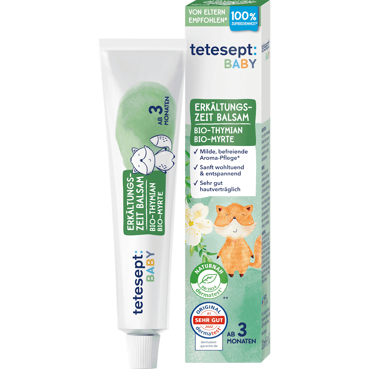 tetesept saison froide Baume thym & Myrte, 30 ml — produit allemand authentique au Maroc