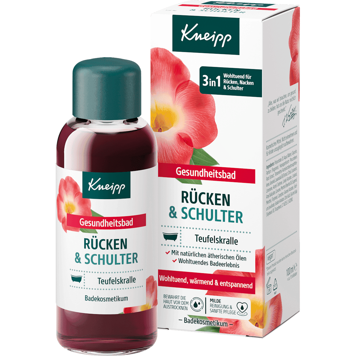 Kneipp Gesundheitsbad dos & Schulter, 100 ml — produit allemand authentique au Maroc
