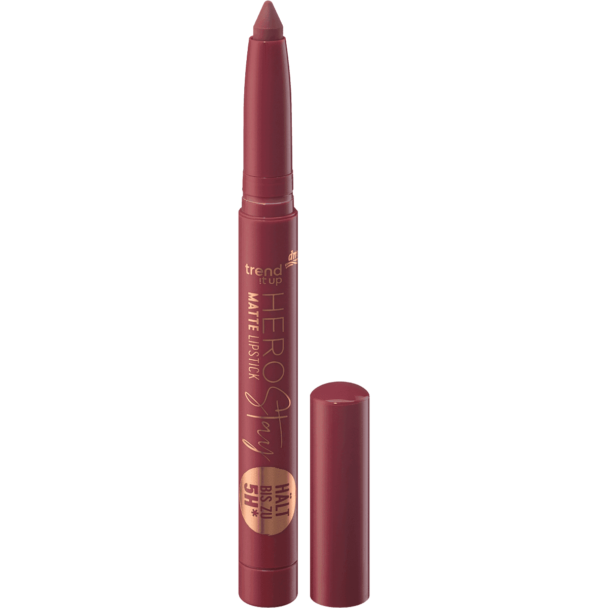 trend !t up Rouge à lèvres Hero Stay Matte 040 Rosewood, 1,4 g — produit allemand authentique au Maroc