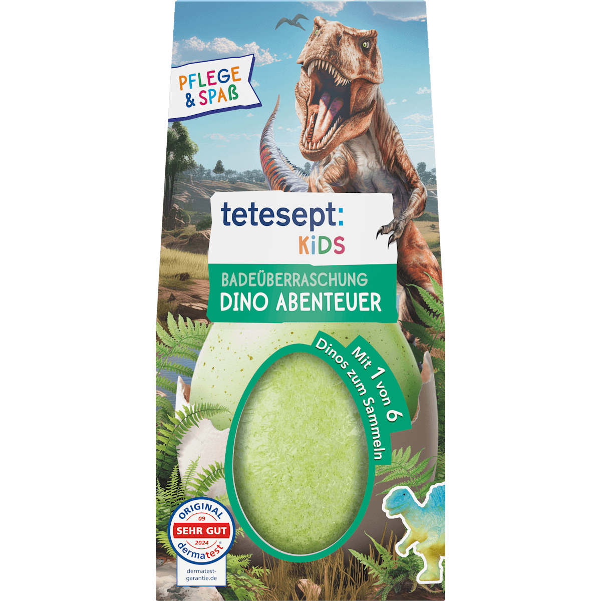 tetesept : KIDS Enfant Bain moussant Bain surprise T-Rex-World, 1 pièce — produit allemand authentique au Maroc