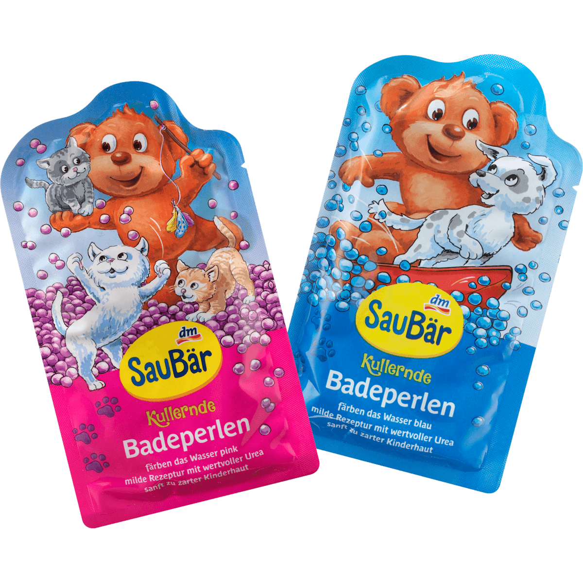 SauBär Pearls bath children, 60 g — authentic German product in Morocco