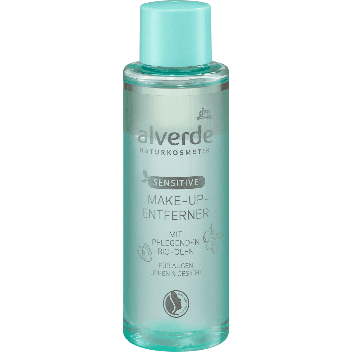 alverde NATURKOSMETIK alverde make-up remover sensitive with oils 100 ml — authentic German product in Morocco