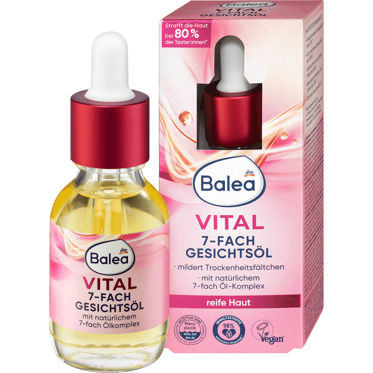 Balea Huile Visage Vital 7en1, 30 ml — produit allemand authentique au Maroc