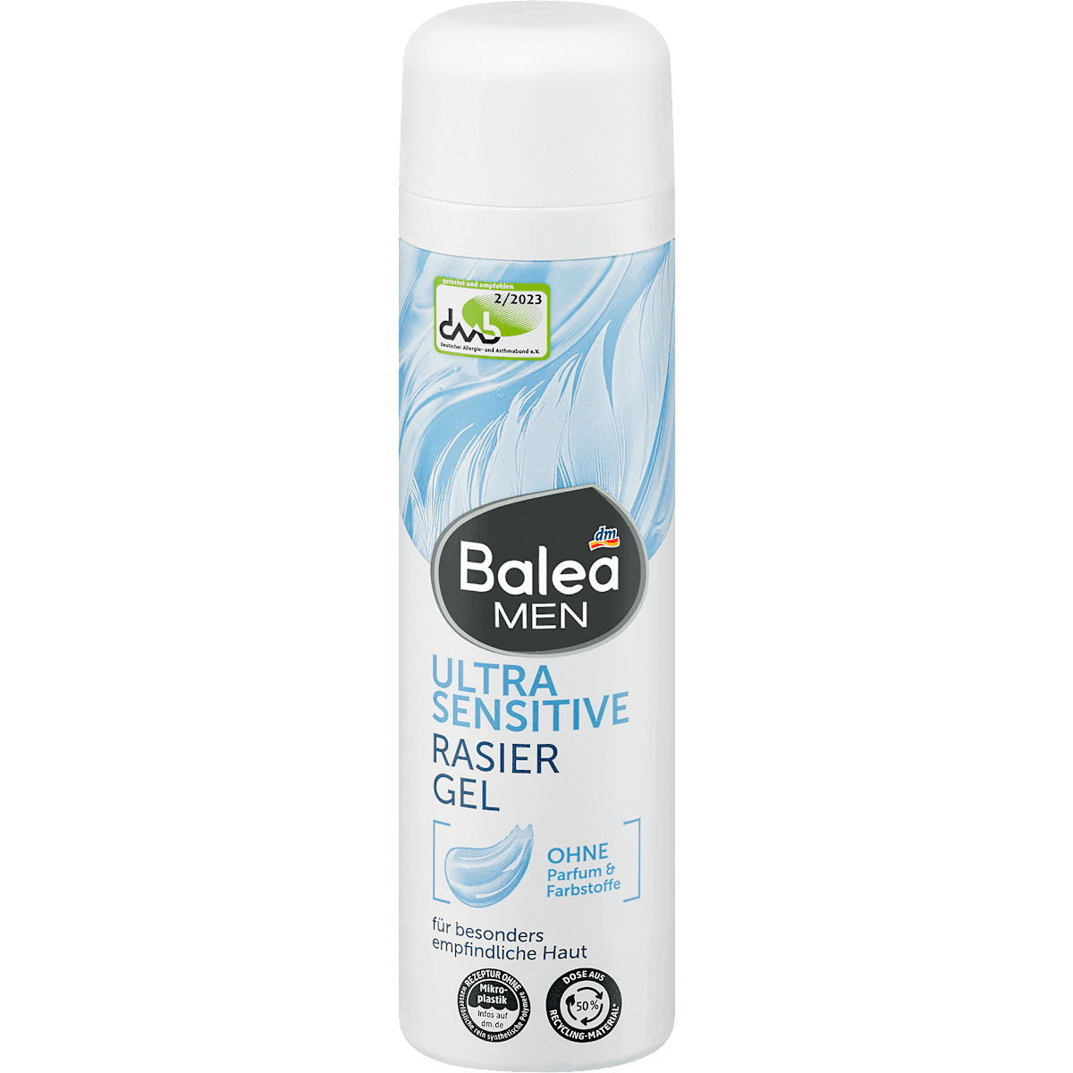 Balea MEN shaving gel Ultra Sensitive, 200 ml — authentic German product in Morocco