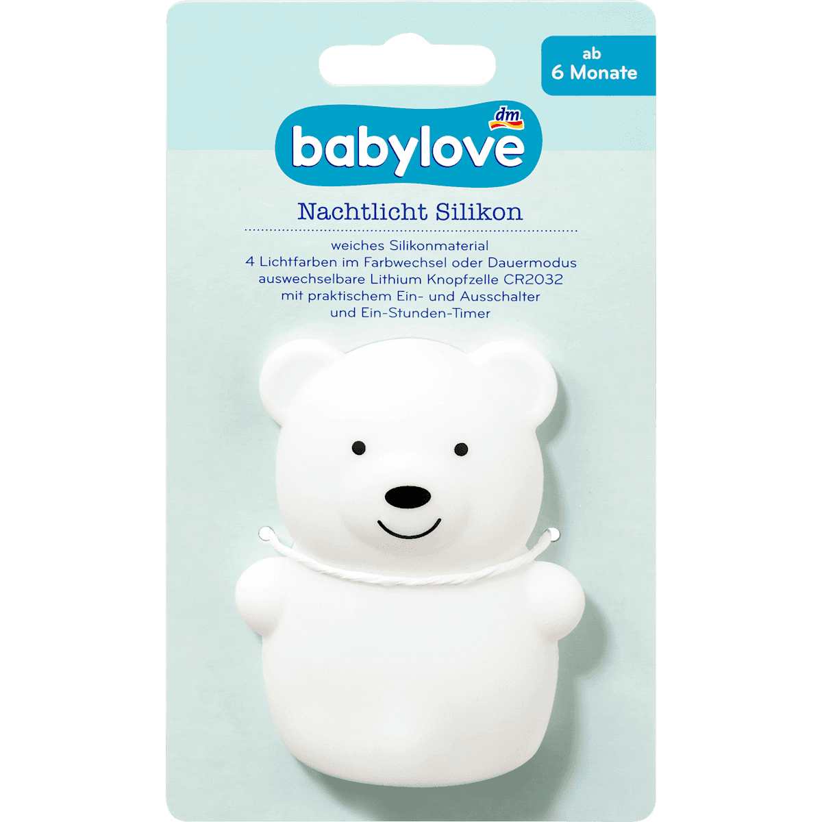 babylove Veilleuse silicone 1 pièce — produit allemand authentique au Maroc