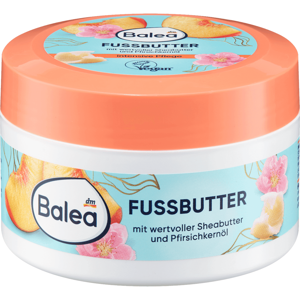 Balea Beurre pour pieds beurre de karité & huile de pêche 150 ml — produit allemand authentique au Maroc