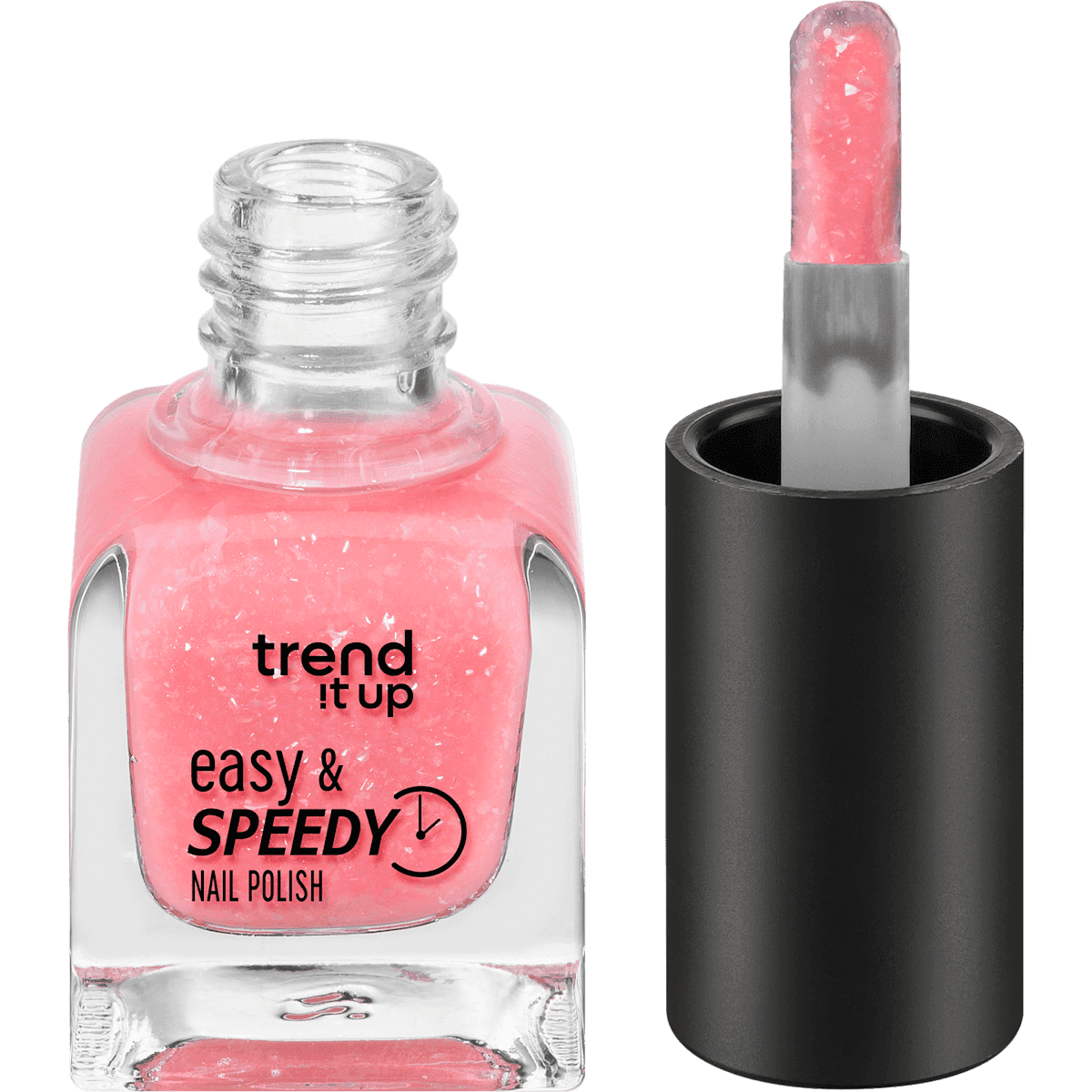 trend !t up Vernis à ongles Easy & Speedy 195 Pink 6 ml — produit allemand authentique au Maroc