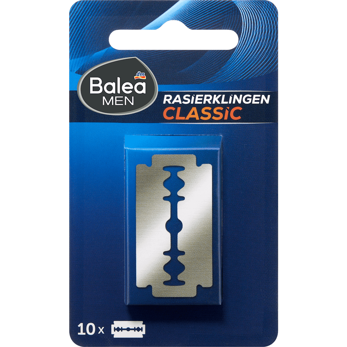 Balea MEN razor blades Classic 10 pcs — authentic German product in Morocco