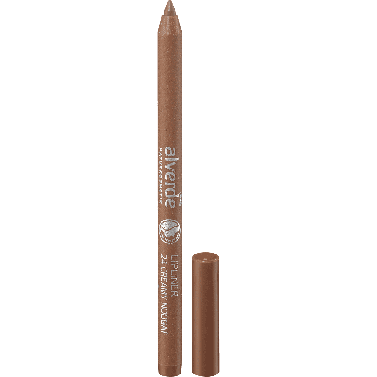 alverde NATURKOSMETIK crayon à lèvres 24 Creamy Nougat, 1,2 g — produit allemand authentique au Maroc