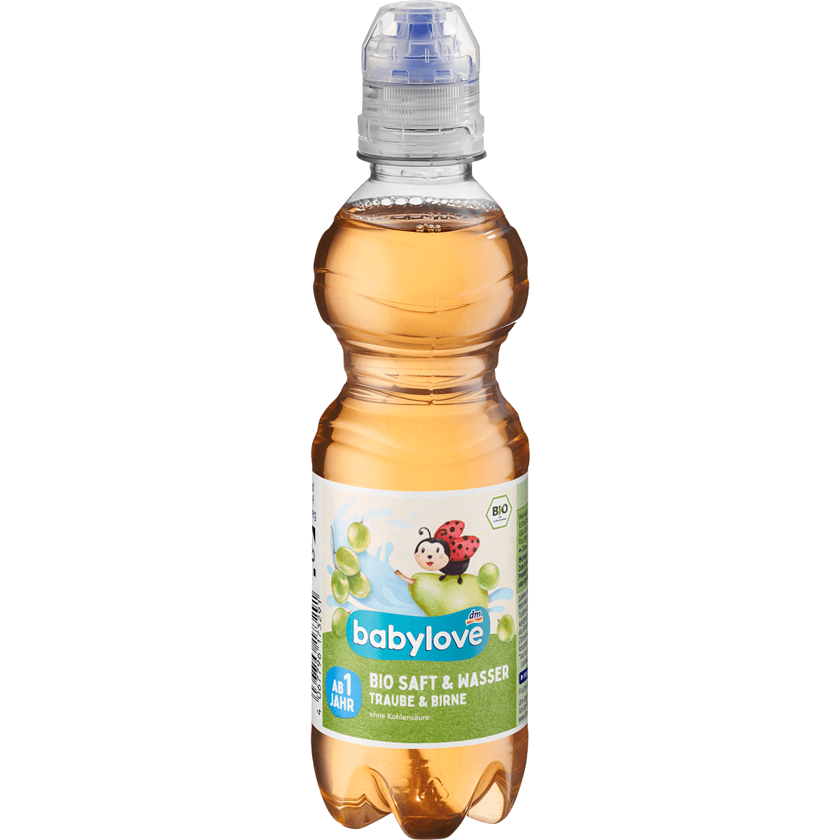 babylove Jus & eau raisin & poire 330 ml — produit allemand authentique au Maroc
