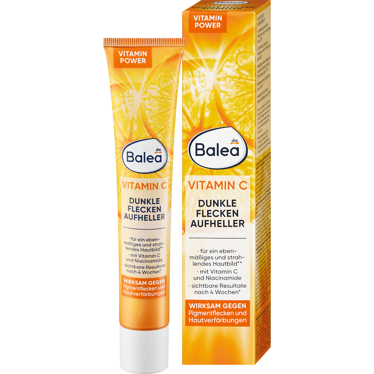 Balea Correcteur taches brunes Vitamine C 50 ml — produit allemand authentique au Maroc