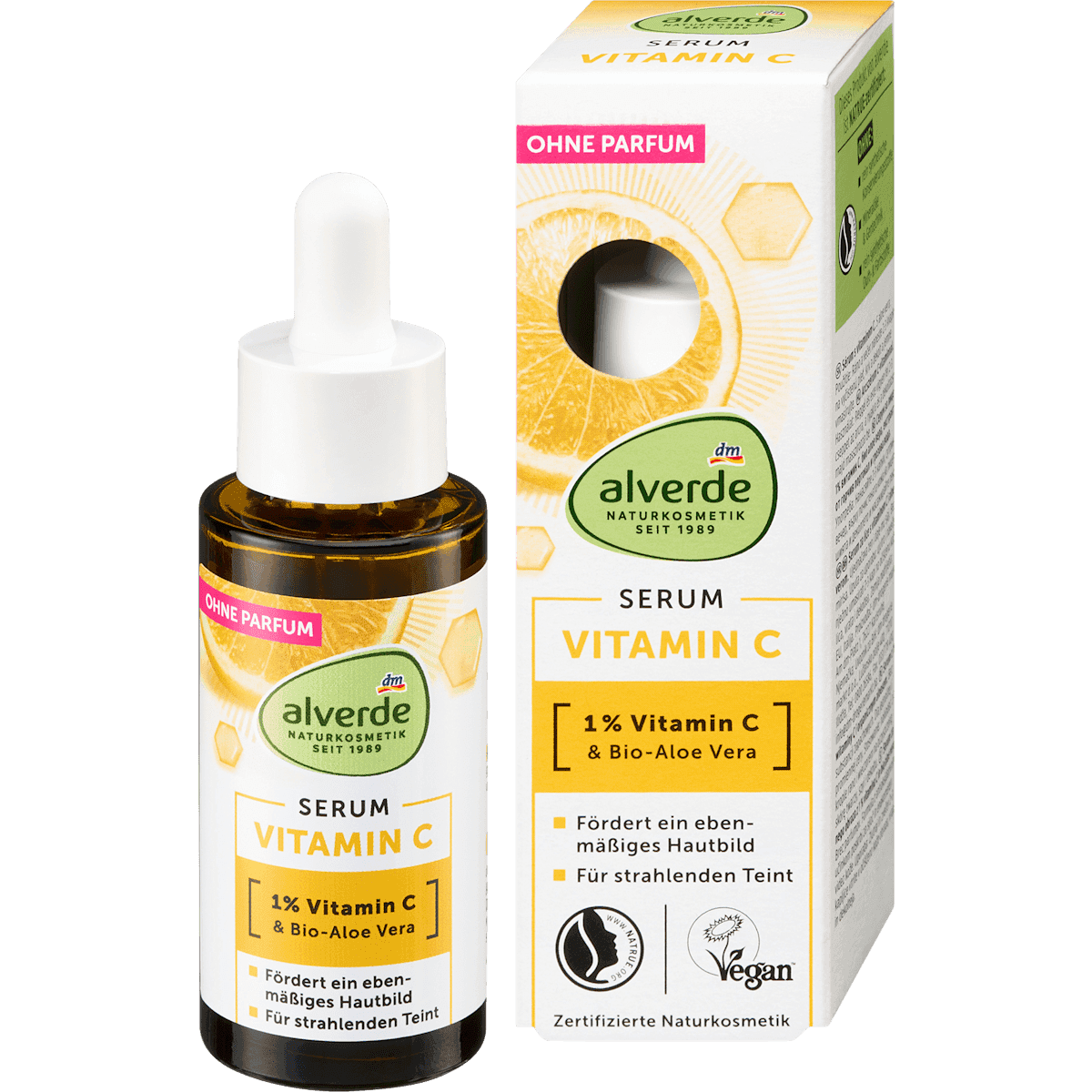 alverde NATURKOSMETIK sérum vitamine C 30 ml — منتج ألماني أصلي في المغرب