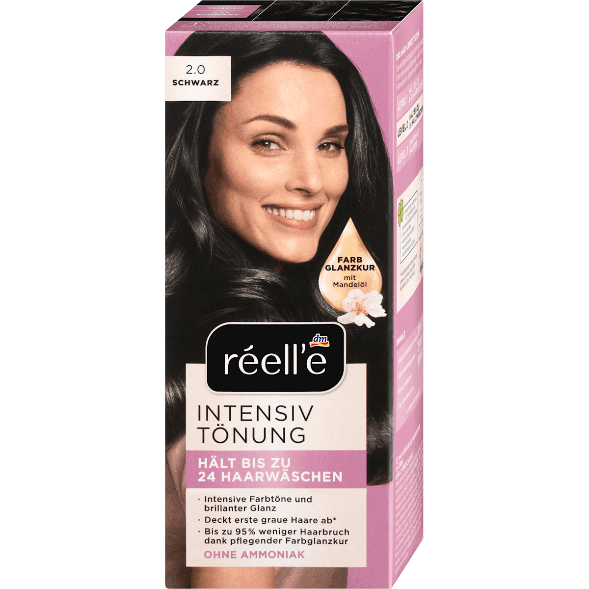 réell‘e Coloration ton sur ton 2.0 Noir, 1 pièce — منتج ألماني أصلي في المغرب