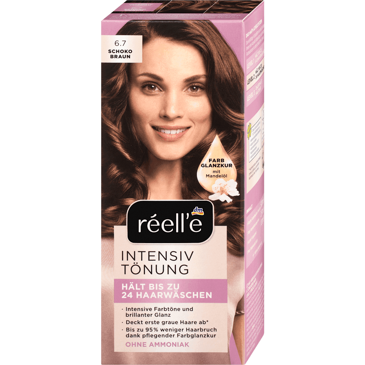réell‘e Coloration ton sur ton 6.7 Brun chocolat, 1 pièce — منتج ألماني أصلي في المغرب