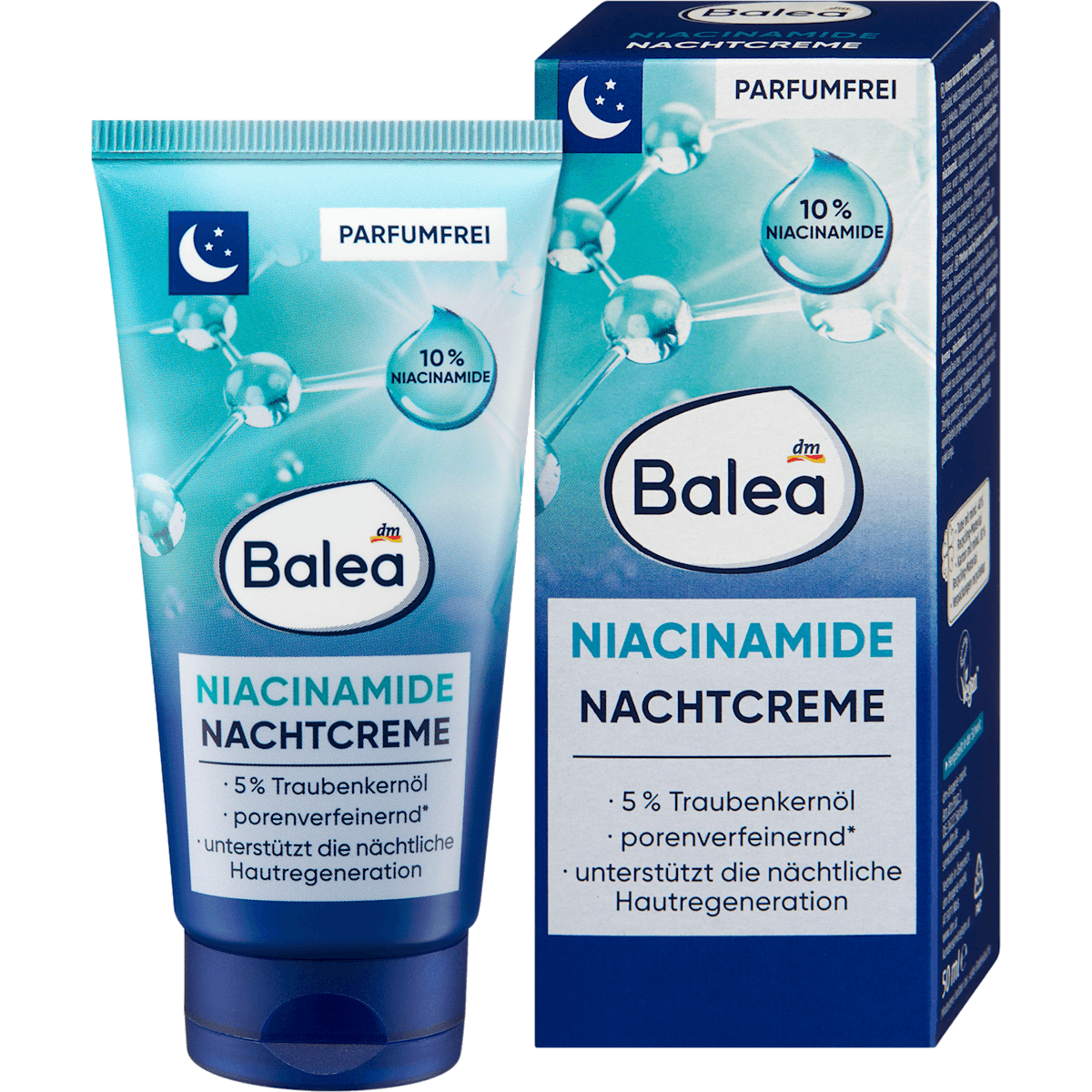 Balea Crème de nuit Niacinamide 50 ml — منتج ألماني أصلي في المغرب