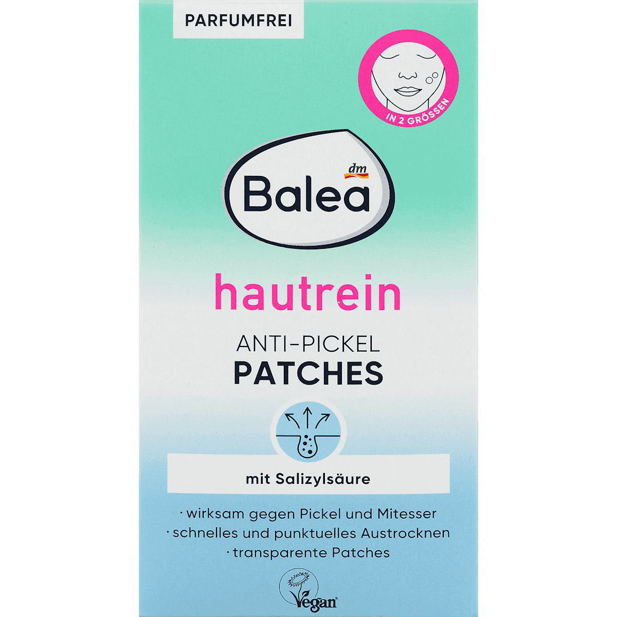 Balea Patchs anti-boutons peau nette 36 pièces — produit allemand authentique au Maroc